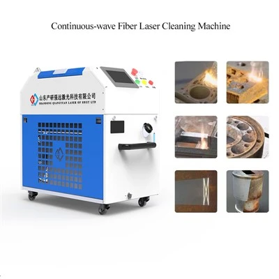 Mașină de curățat laser 1000w 1500w 2000w 3000w CW